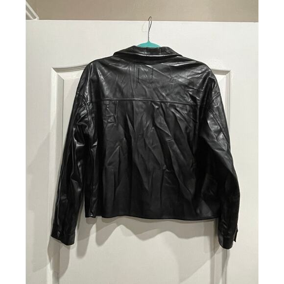 Zara Women's Black Soft Jacket Medium - Picture 2 of 7